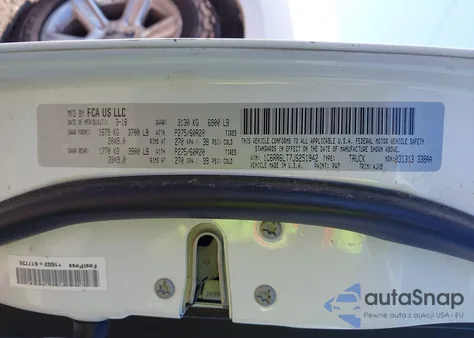 2018 Ram 1500 Lone Star Silver 4X2 5'7 Box from USA, damaged, VIN 1C6RR6LT7JS251942